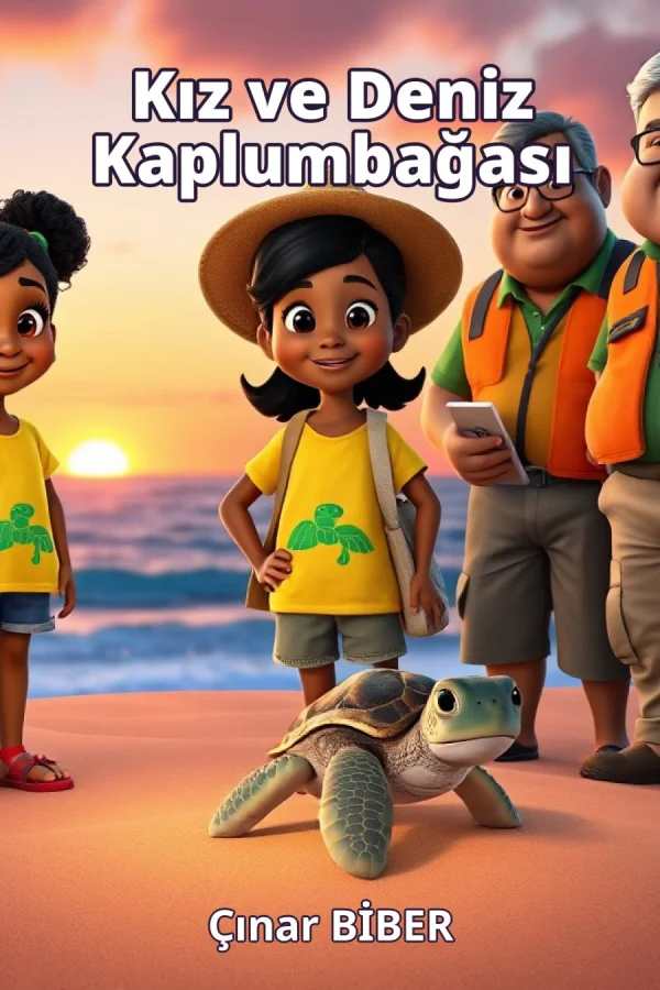 Kız ve Deniz Kaplumbağası