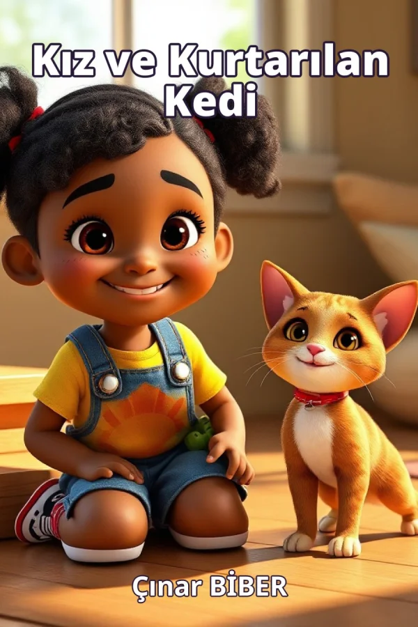 Kız ve Kurtarılan Kedi