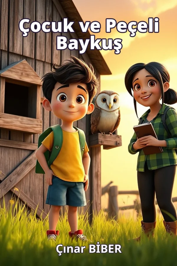 Çocuk ve Peçeli Baykuş